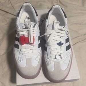 Adidas Original SAMBAE Samba Hello Kitty White Pink Size 9